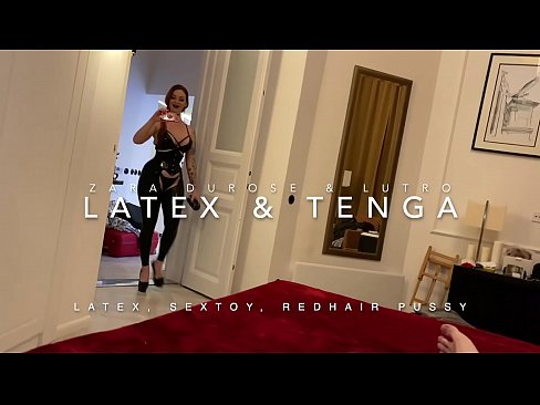 ❤️ Rooikop stiefsuster in latex kostuum befok deur stiefbroer ️ Net pornografie by ons ❌❤